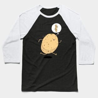 Get Fries Fit Baseball T-Shirt